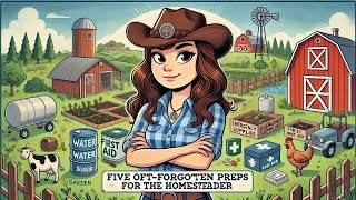 Five Oft-Forgotten Preps for the Homesteader