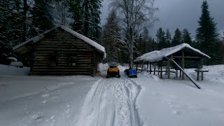 Февральская рыбалка на севере Архангельской области.