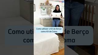 Veja como utilizar o Kit de Berço  do bebê como Kit de Cama #enxoval #quartodebebe #dicas #baby