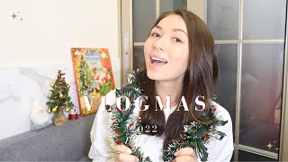 VLOGMAS DAY 2 | chill day, mini haul & therapy (中英文字幕)