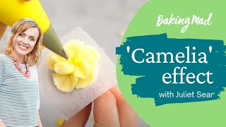 Technique Tuesday 'Camellia Flower' effect with Juliet Sear | Baking Mad