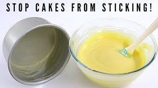 EASY HACK TO STOP CAKES FROM STICKING TO THE PAN! │ DIY CAKE RELEASE │ CAKES BY MK