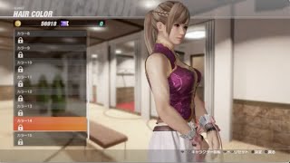 DEAD OR ALIVE 6  　こころ　髪型　カラー　Kokoro Hair Style and Hair