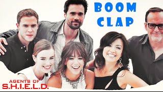 agents of shield cast | boom clap