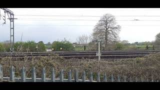 390 passing two 350's at newbold Junction