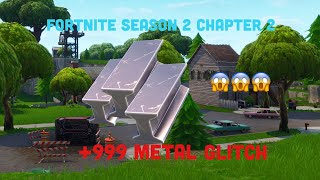 Fortnite Chapter 2 Season 2 max metal glitch! 😱