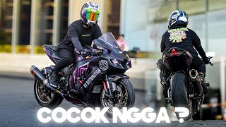 TEST RIDE ZX10 I COCOK NGGA 😍 ?!?