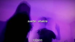 shakira - suerte /// [letra]