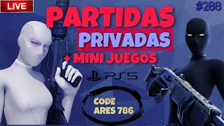 PARTIDAS PRIVADAS FORTNITE | OUTFITS | SCRIMS | SIMON DICE | #288 ARES 786