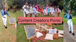 VLOG❤ | CONTENT CREATORS PICNIC | MEETING FELLOW YOUTUBERS FOR THE FIRST TIME