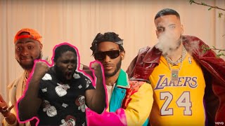 Angel - Blessings REMIX (Official Video) ft. French Montana, Davido REACTION