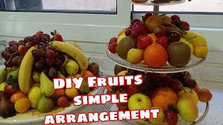 DIY EDIBLE FRUIT ARRANGEMENT