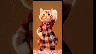 Cute Cat dance 😻 #cute #cat #dance