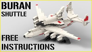 LEGO TUTORIAL | Buran ( Буран ) Shuttle - 1/300 Scale