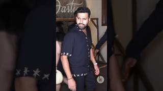 #MumbaiIndians Captain #RohitSharma spotted at Bastian Worli for Dinner with Wife & #JeniferWinget