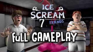 Ice Scream 7 - Full Gameplay - Evil Nun in the Factory Challenge