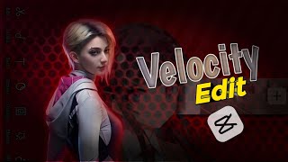 Velocity Edit In CapCut Tutorial