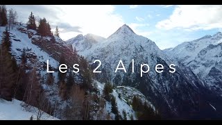 The 2 Alps I Fly over by drone at 3,500m with DJI Mavic Mini