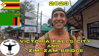 A WALKING TOUR THROUGH THE SMALL TOWN OF VICTORIA FALLS CITY, Zimbabwe 2023