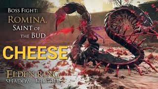 ELDEN RING NG+9 SHADOW OF THE ERDTREE DLC BOSS FIGHT- Romina Saint of the Bud CHEESE