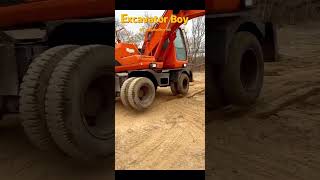 Doosan wheel excavator