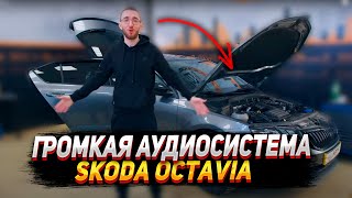 ГРОМКАЯ АУДИОСИСТЕМА в Skoda Octavia