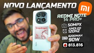 CHEGOU! Primeiro Redmi Note 14 pro plus do BRASIL! Realmente está incrível? Super BATERIA, câmeras..