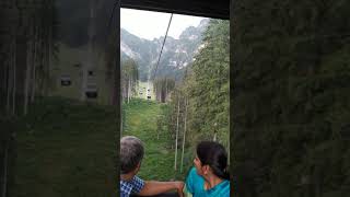 Cable cars in Switzerland- Cable car ride