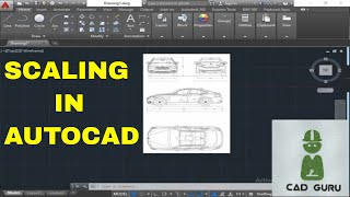 How to Scale in AutoCAD with Reference