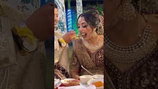 Best video 🔥🔥🔥Megha chaube wedding clip #meghachaube #megha #lovemarriage #wedding #saadi #makeup