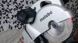 Торцовочная пила Metabo ks 254 Plus. Обзор 2017.