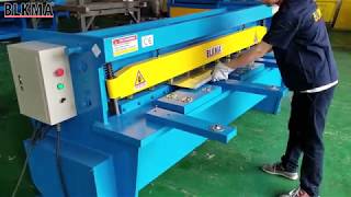 BLKMA Electric Shearing Machine / electric guillotine machine / cutting machine manufacturer