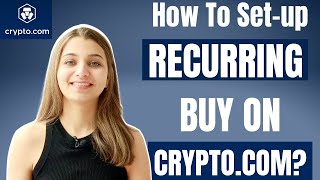 How To SET-UP RECURRING BUY ON CRYPTO.COM? |  Step-By-Step Tutorial|