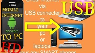 how to Share internet from smartphone to pc or laptop -without rooting