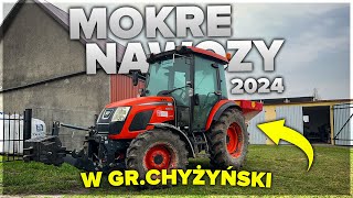 😍 BIAŁE ZŁOTO NA ZBOŻA 😍 Mokre nawozy 2024 w GR.CHYŻYŃSKI [ENGINE SOUNDS]