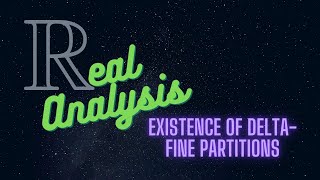 The existence of delta-fine partitions