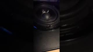 Logitech subwoofer test!