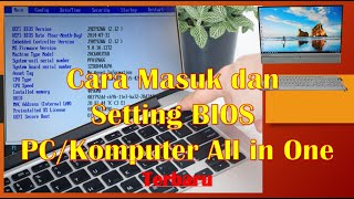 Cara Mudah Masuk dan  Setting BIOS PC Lenovo All  in One Terbaru | Agar Flashdisk Terdeteksi