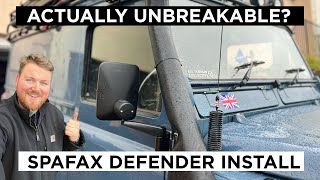 DEFENDER BLIND SPOT PROBLEMS? CHECK OUT THIS UPGRADE - SPAFAX MIRROR INSTALL