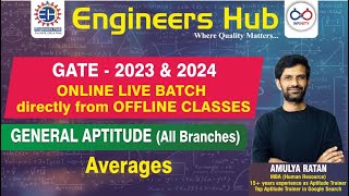 ONLINE LIVE BATCH directly from OFFLINE CLASSES || AVERAGES