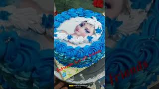 2 pound venila photo cake#cakedesign #shots #hearttouching