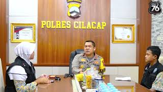 Wawancara Kapolres Cilacap Sebagai Narasumber Di Publik Figure Buletin The Beach