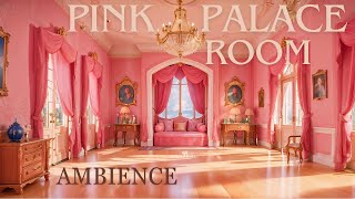 🏰 Reading in a Pink Barbie Palace Room 🏰 I 1h Ambience. Bird sounds. Footsteps. No Music.