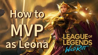 How to MVP as Leona - From Losing to MVP