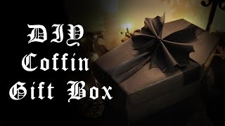 DIY Coffin Gift Box For Christmas | Goth It Yourself