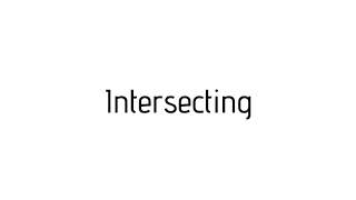 How to pronounce Intersecting / Intersecting pronunciation