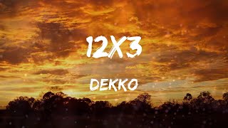 DEKKO - 12x3 (Letras)