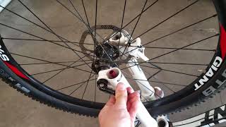 How To Use A Lever Thru Axle