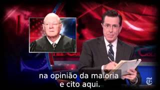 Stephen Colbert deixa o personagem