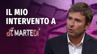 Scontro con Luttwak a DiMartedì sulla guerra in Ucraina e gli ultimi terremoti giudiziari in Italia